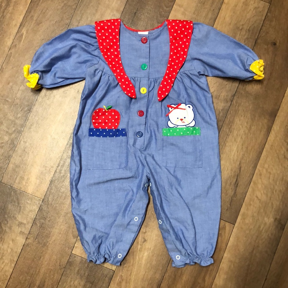 Chambray Romper
